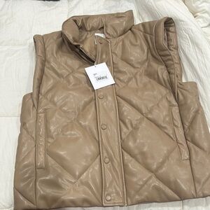 Pistola Tan Quilted Women's Vest